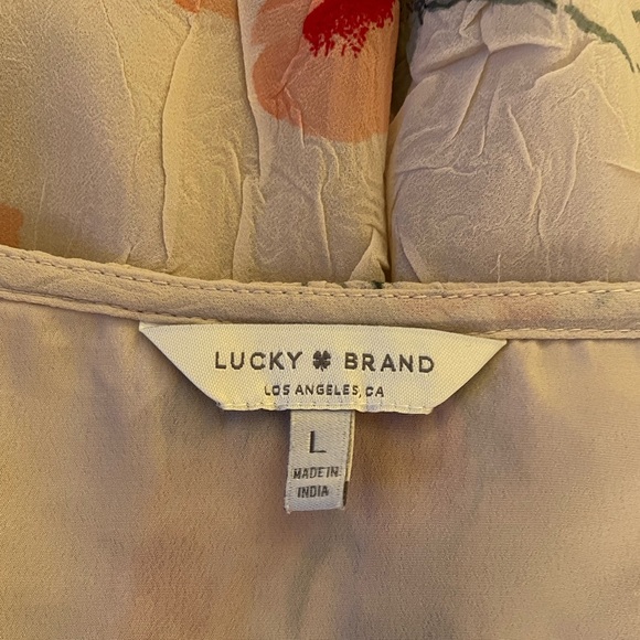 Lucky Brand Peplum Top - Picture 7 of 8